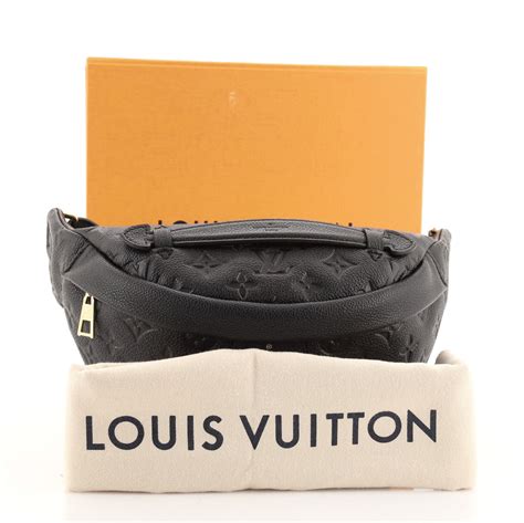 louis vuitton mini bum bag black|Louis Vuitton bum bag monogram.